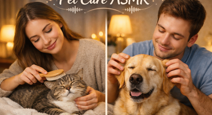 Pet Care ASMR: A Calm and Loving Way to Care for Your Pet